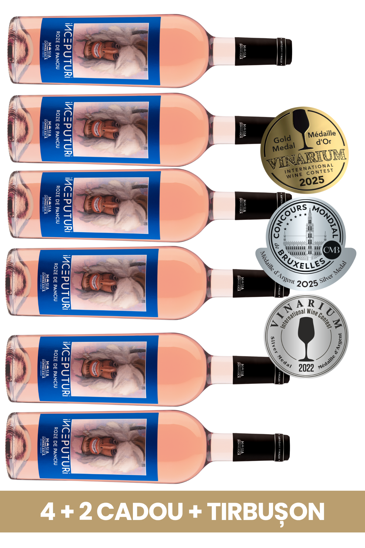 pachet_gama_inceputuri_roze_de_panciu_vin_roze_demisec_4_plus_2_cadou_plus_tirbuson