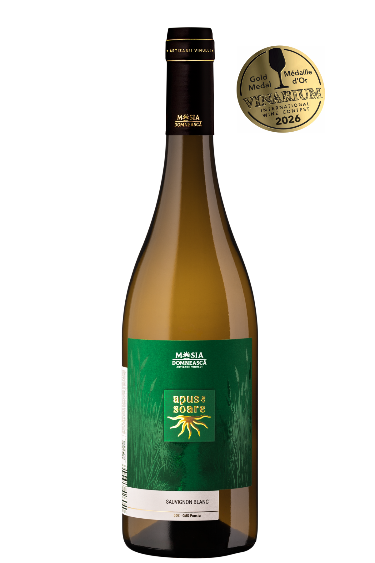 Apus_de_Soare_Sauvignon_Blanc_Sec_0.75_medalii