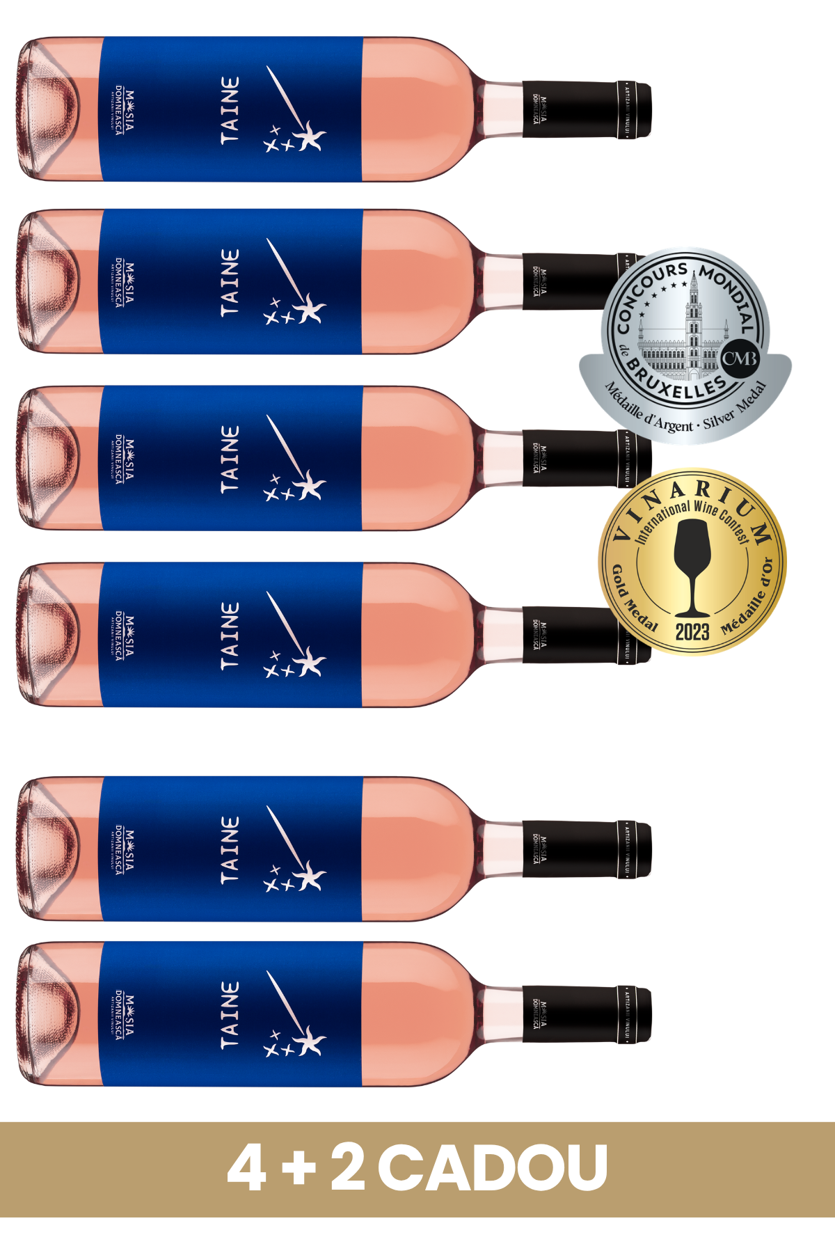 pachet_gama_taine_4_plus_2_cadou_cupaj_vin_rose_sec_premiat_la_bax
