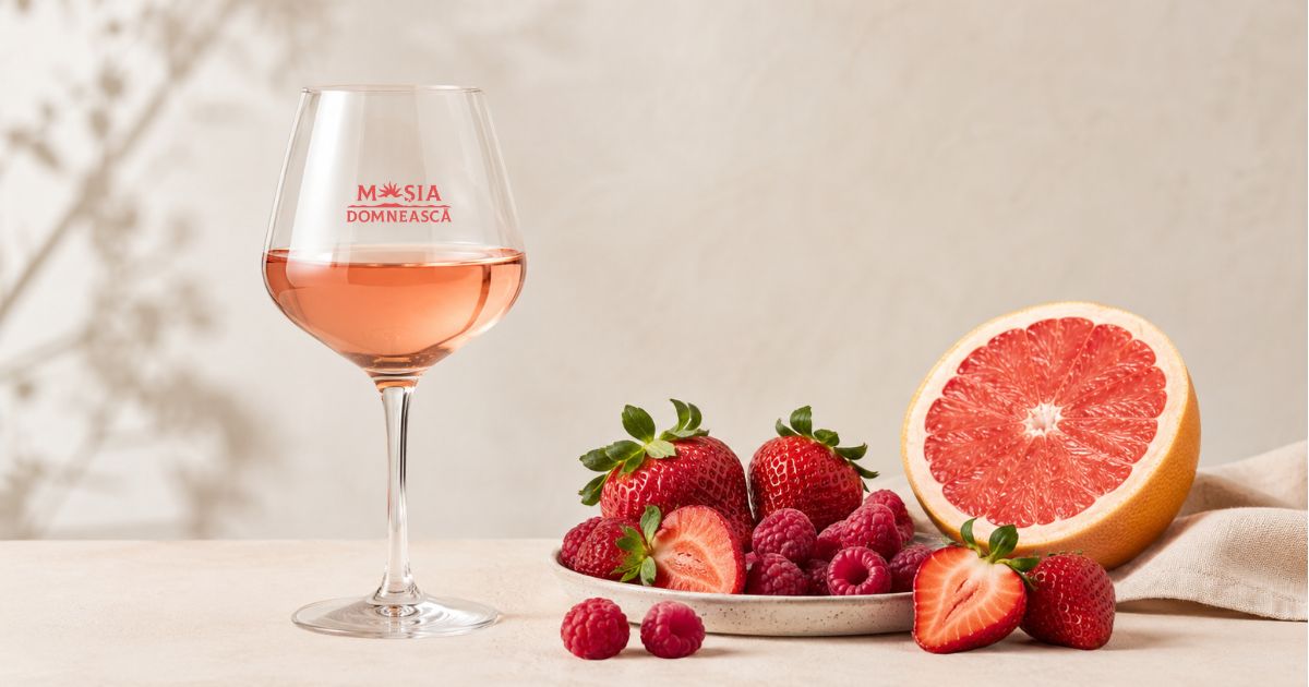 Paleta de culoare a vinului rose